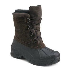 Mens Winter Snow Boots Totes 8 Leather Waterproof Thermolite Stain Resistant